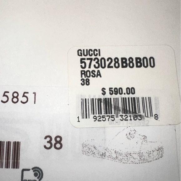 Gucci Pink Slide Sandals - Picture 2 of 2